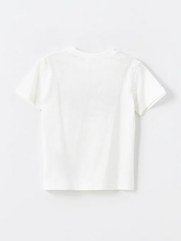 Bisiklet Yaka K?sa Kollu Bask?l? Erkek Bebek Ti??rt - Waikiki фото 2