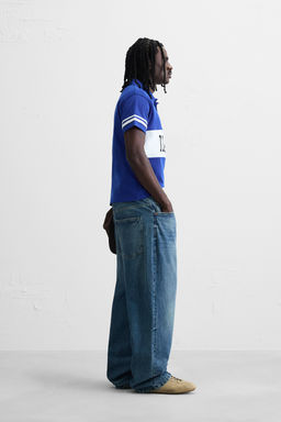 COLOUR BLOCK FLAG POLO SHIRT - Zara фото 4