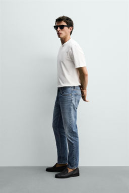JEANS SLIM FIT B?SICO / Azul - Zara фото 4