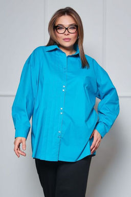 Рубашка Luxury Moda 1408 бирюзовый
