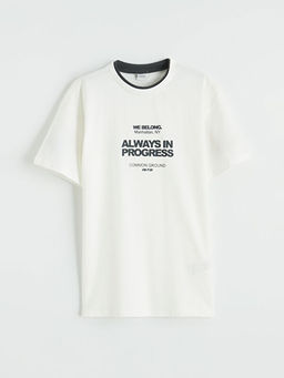 Bol Fit Manhattan Bask?l? Erkek ?ocuk Ti??rt