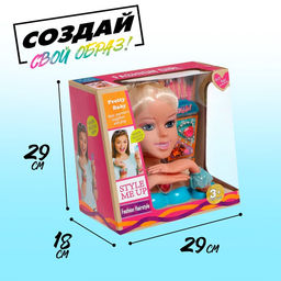Кукла-манекен для создания причёсок «Барбара», с аксессуарами