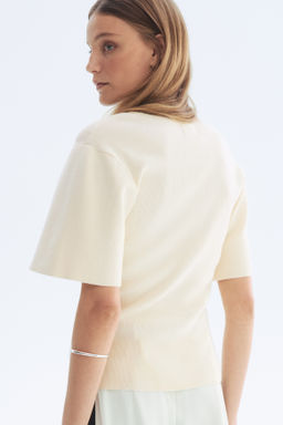 Camiseta en punto fino - H&m фото 7