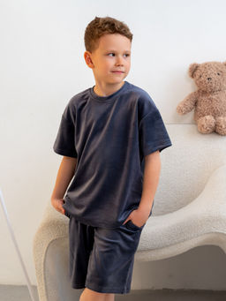 Комплект для мальчика Котик Графит