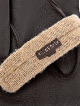 Перчатки мужские 100% ш HS200-B brown - Eleganzza фото 4