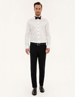 Ekru Slim Fit Smokin G_mlek - Pierre cardin фото 4