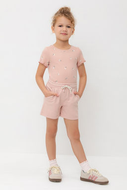 Шорты Crockid КР 400417-1 дымчатая роза футер  фото 9