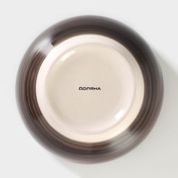 Салатник керамический Доляна Морской мир, 800 мл, d=14 см, цвет коричневый  фото 12