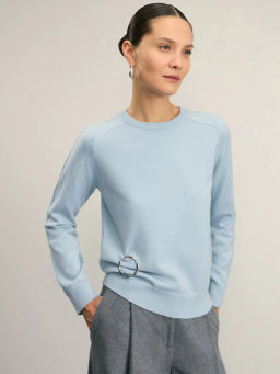 Джемпер с круглой горловиной / Zarina