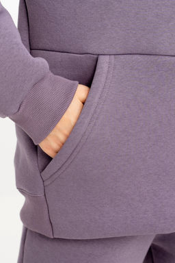 Джемпер Футер 3-х нитка начес 194L17 аметист худи толстовка - Solo mio фото 6