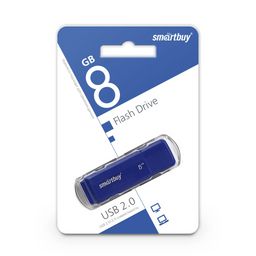 Флеш-накопитель 8Гб "Smartbuy Dock" Blue (SB8GBDK-B)