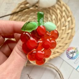 Брошь Малина