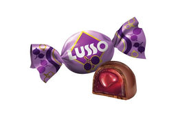 Конфета Lusso со вкусом чёрной смородины, 190 г