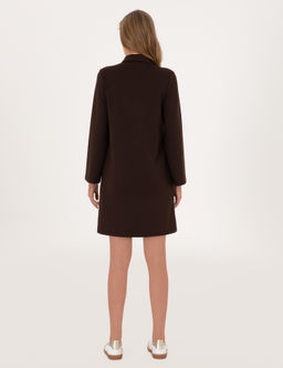 Kahverengi A Kesim Modal Kar___ml_ _rme Elbise - Pierre cardin фото 4