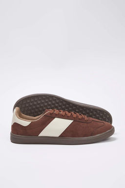 Kahverengi Suet Retro Bagc?kl? Erkek Spor Ayakkab? TAKAW26SN00024 - Trendyolmilla фото 5