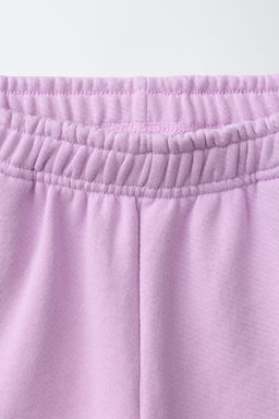 BERMUDA FELPA JOGGING / Malva claro - Zara фото 3