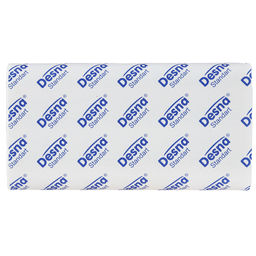 Полотенце бумажное 2-х слойное Desna premium 200л, размер листа 23х23см, V-укладка, целлюлоза 100% (Россия) - Домашняя мода фото 3