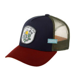 Бейсболка COASTAL арт. HFT LSDO Turtle (темно-синий / бордовый)