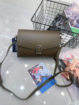 Женская сумка, кожа, MIRONPAN 28182 Хаки