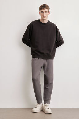 Sudadera de algodon efecto lavado Loose Fit - H&m фото 2