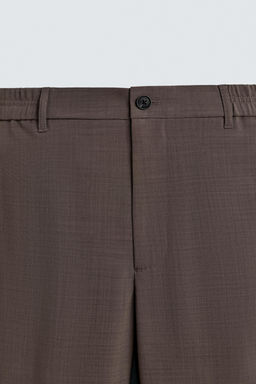 PANTAL?N FLUIDO RELAXED FIT / Gris claro - Zara фото 8