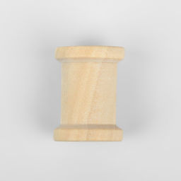 Набор деревянных катушек без покрытия, 15 шт., d=2×2.5 см