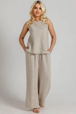 Блузка 4523/01/Бежевый - Rise фото 4