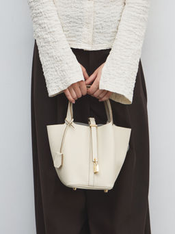 Женская сумка с ручками TENDANCE Артикул 4758228, молочно-белый  фото 5