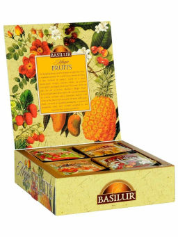 Коллекция Волшебные фрукты / Ассорти 40 / (71560 ) черн. саше (4 вида по 10 шт) / (BASILUR)