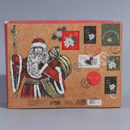 Коробка сборная Новогодняя почта, 20 х 15 х 8 см - Дарите счастье фото 6