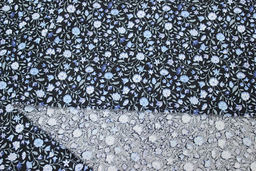 Импорт. хлопок Летний каприз цв.черный, ш.1.5м, хлопок-100%, 105гр/м.кв - Купава фото 5