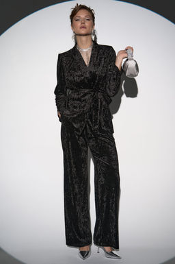 Брюки Эдит (чёрный) - Эльза фото 4