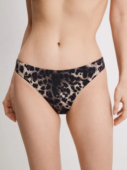 Infinity / Трусы купальные жен. Nefeli шоколадный принт