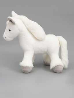 Мягкая игрушка Лошадка белая, 40 см - Simaland фото 4