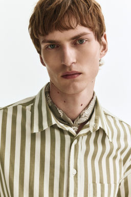 Camisa de popelina Relaxed Fit - H&m фото 6