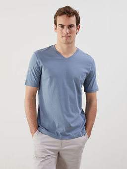 V Yaka K?sa Kollu Erkek Ti??rt