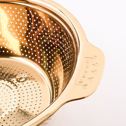 40725 Дуршлаг 23,5 см золотой MB (х120) - Mayer&boch фото 2