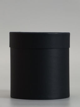 Коробка подарочная, завальцованная, "Черная", 14 х 14 см