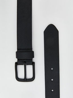 Deri G?r?n?ml? Erkek Kemer