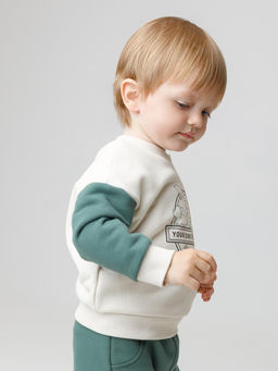 КР 302851/светло-бежевый 0783 к604 джемпер (свитшот) д/мал яс