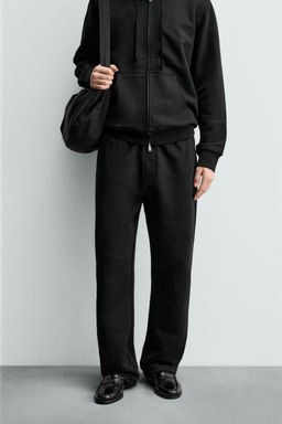 PANTAL?N JOGGER HEAVYWEIGHT REGULAR FIT ORIGINS / Negro - Zara фото 2