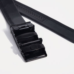 Ремень мужской, ширина 3,5 см, пряжка автомат, цвет чёрный - Simaland фото 3