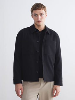 Regular Fit Uzun Kollu Erkek G?mlek Ceket