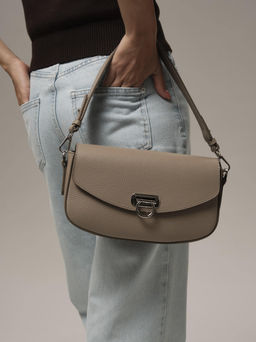 Сумка на плечо Azaro 31049 бежевый латте