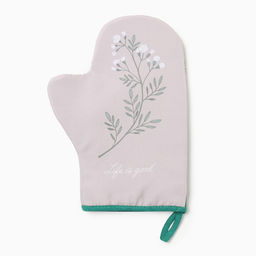 Набор кух. Доляна Live is good: варежка 20х28 см, прихватка 17х17 см, 35% хл, 65% пэ  фото 2