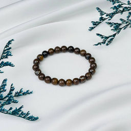 Браслет из древесного Опала 18 см