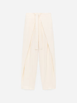 Pantalones de sastre con delantero cruzado - H&m фото 2
