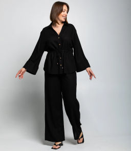 Костюм #ОКТ215002, чёрный - Dommod фото 2