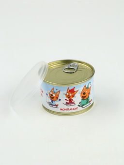 Леденцы монпансье в консервной банке Три кота Новый год 3 шт.