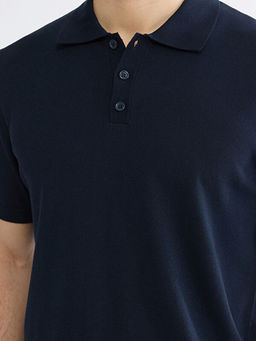 Polo Yaka Erkek Triko Kazak